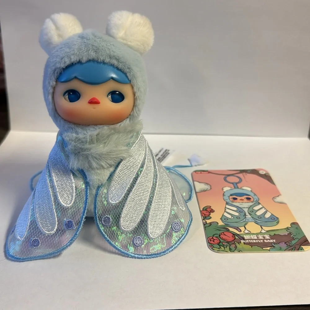 NWOT PUCKY Forest Party Series-Vinyl Plush Pendant - Butterfly Baby (Authentic) - Picture 3 of 11